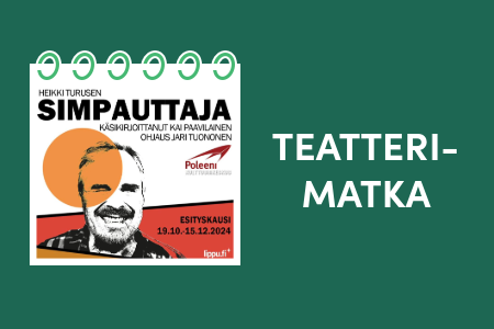 teatterimatka mainosjuliste