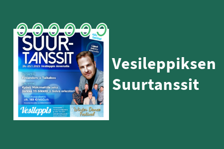 tanssitapahtuman mainosjuliste