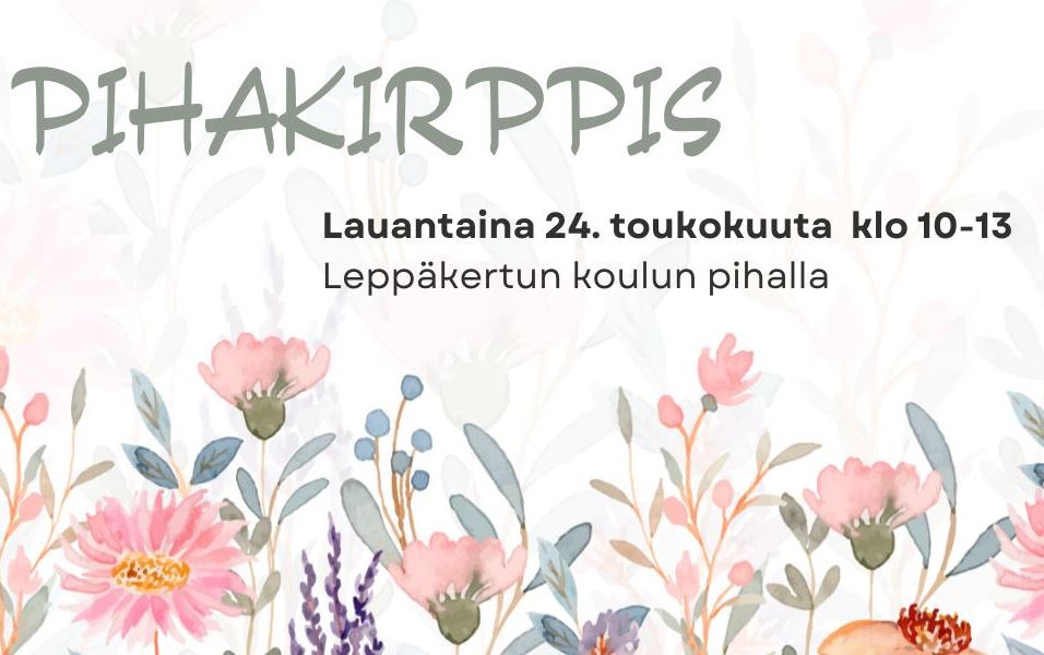 Pihakirppis mainosjuliste