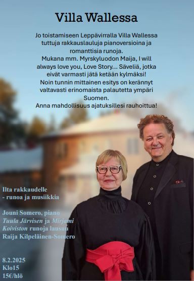 Tapahtuman mainosjuliste