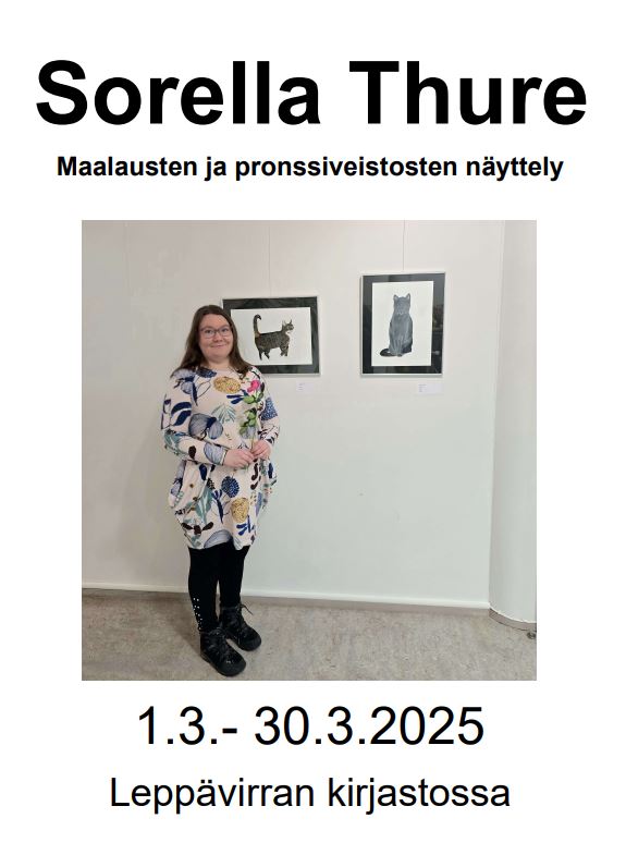 Näyttelyn mainosjuliste