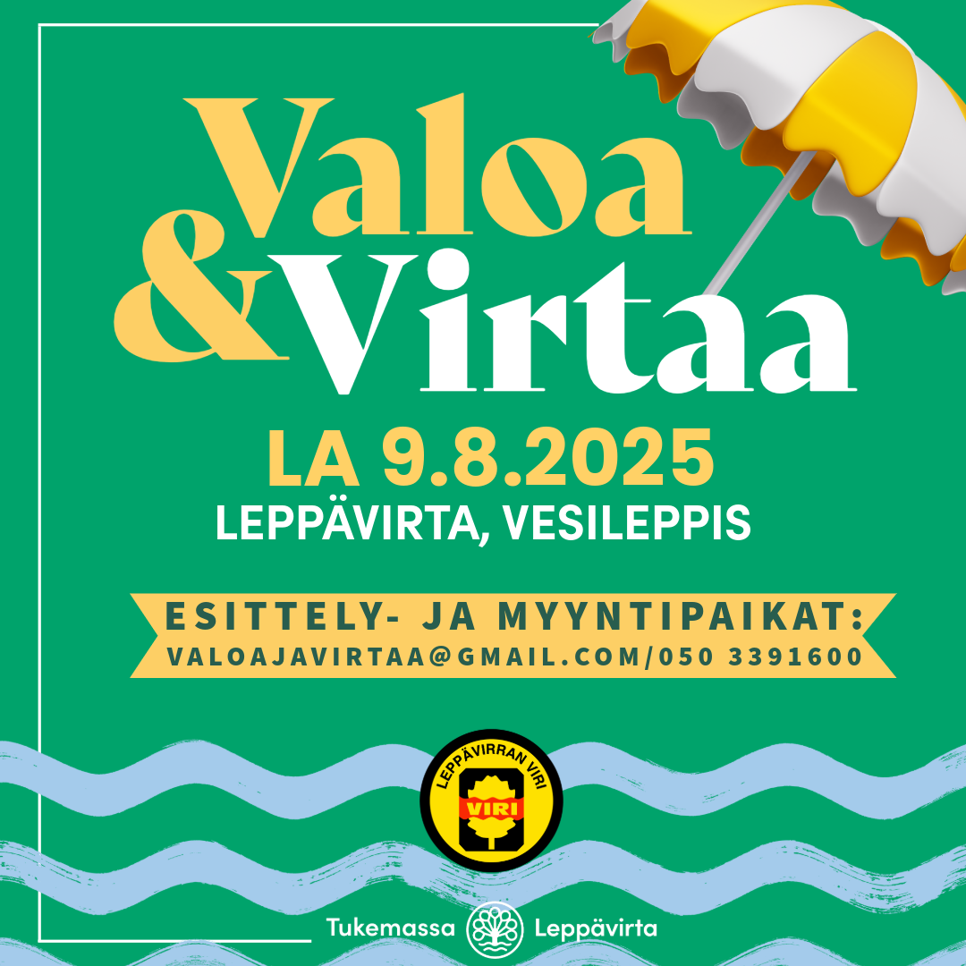 tapahtuman mainosjuliste