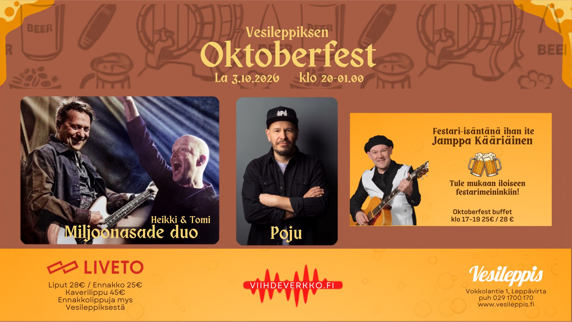 tapahtuman mainosjuliste