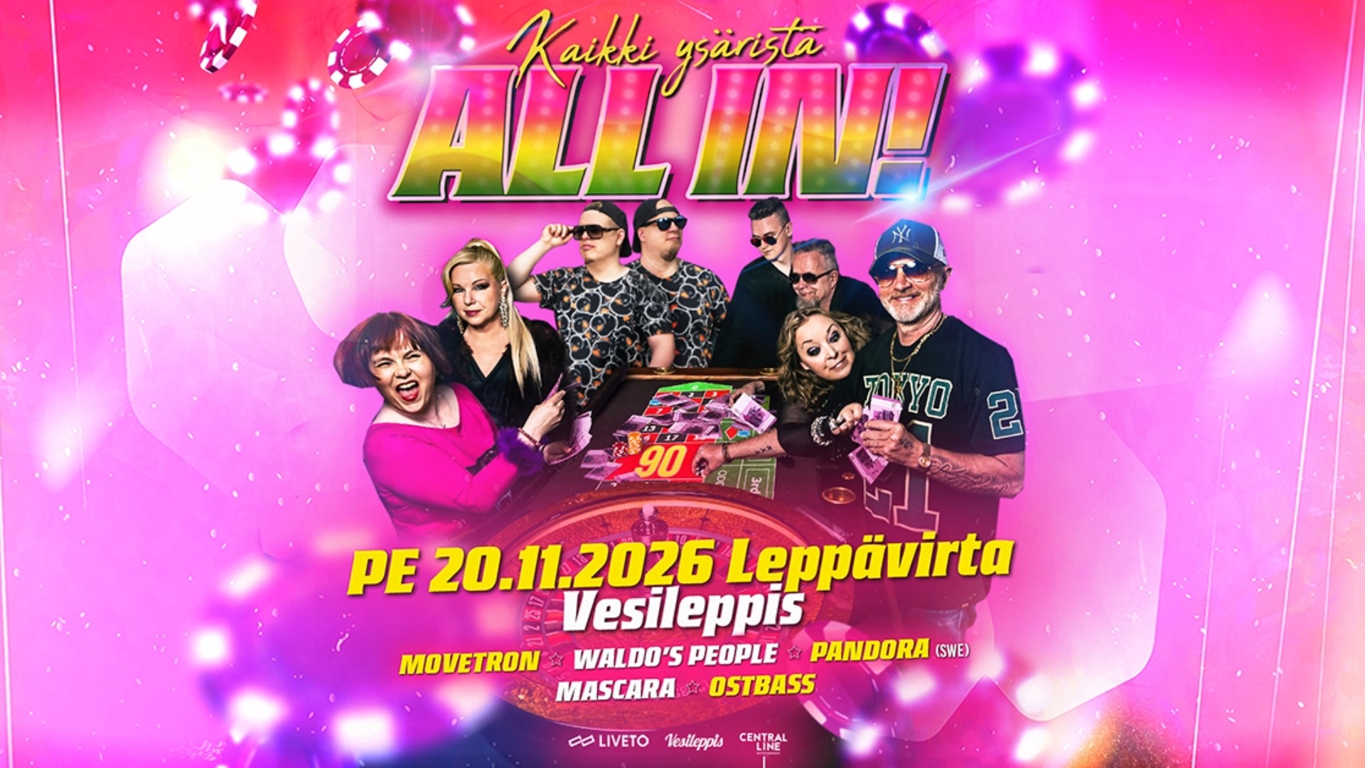 Tapahtuman mainosjuliste