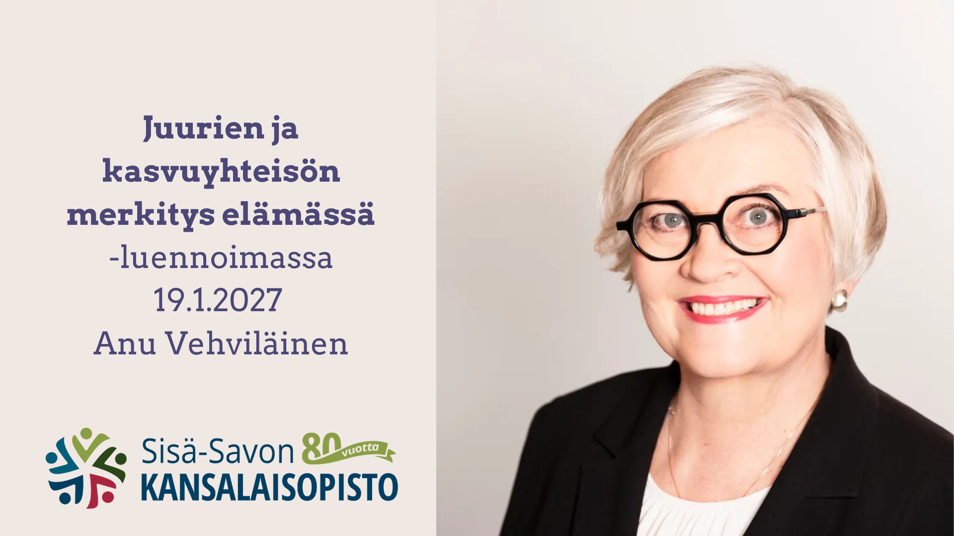 Luennon mainosjuliste