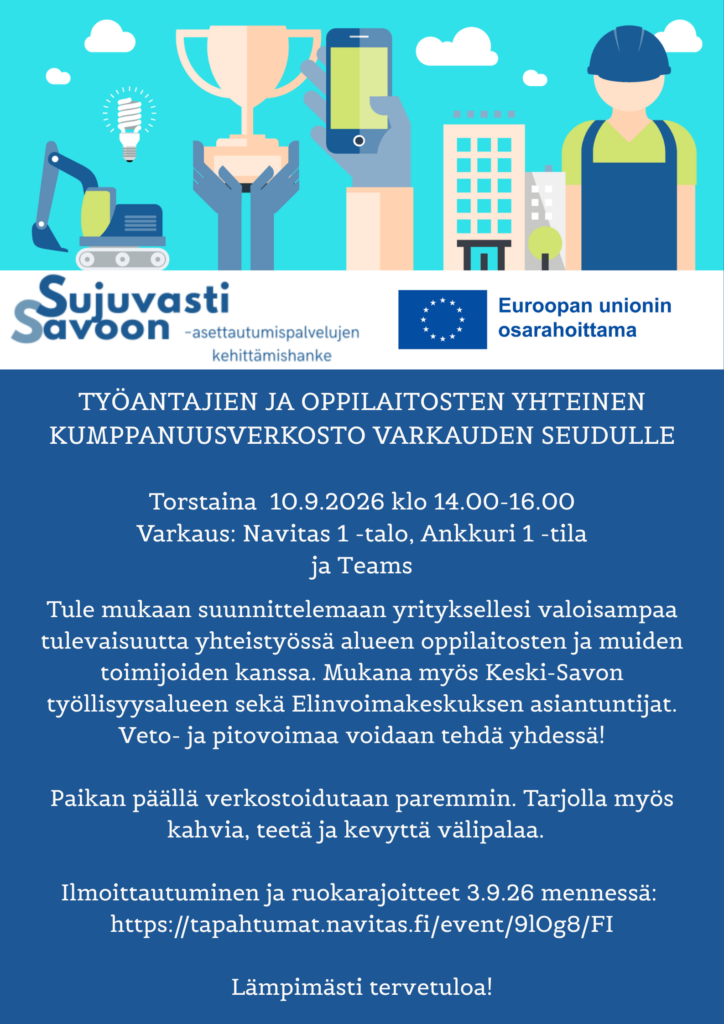 Tilaisuuden mainosjuliste
