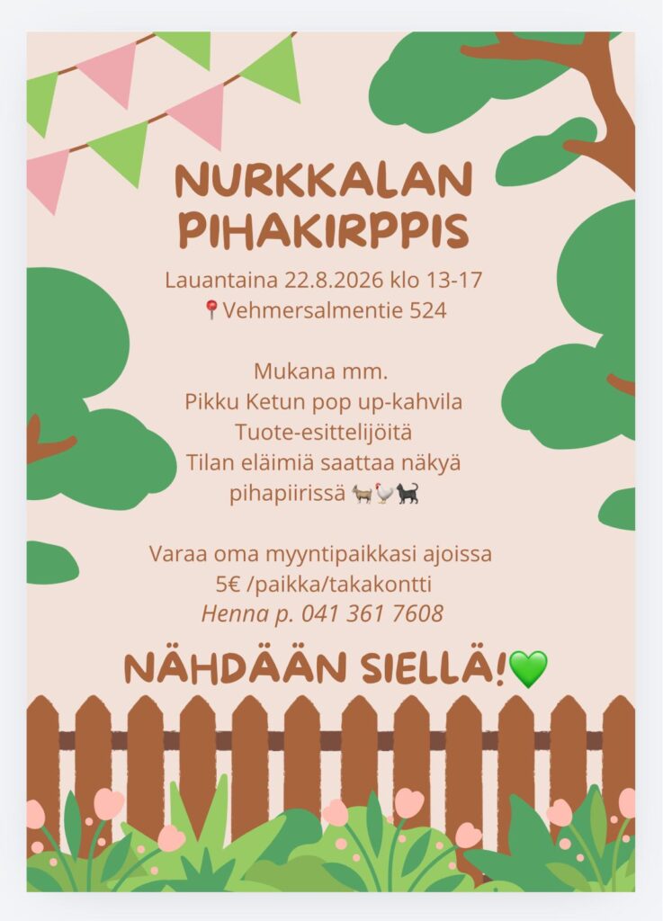 Tapahtuman mainosjuliste