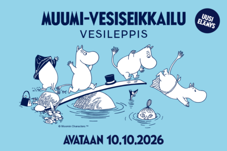 Leppävirran Vesileppikseen avataan uusi uniikki Muumi-Vesiseikkailu