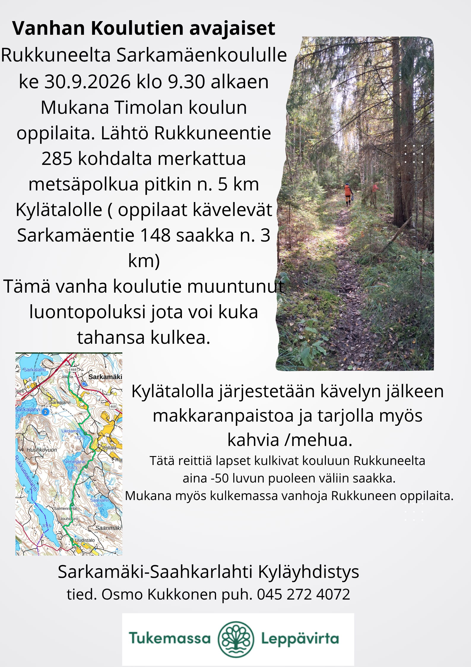 tapahtuman mainosjuliste