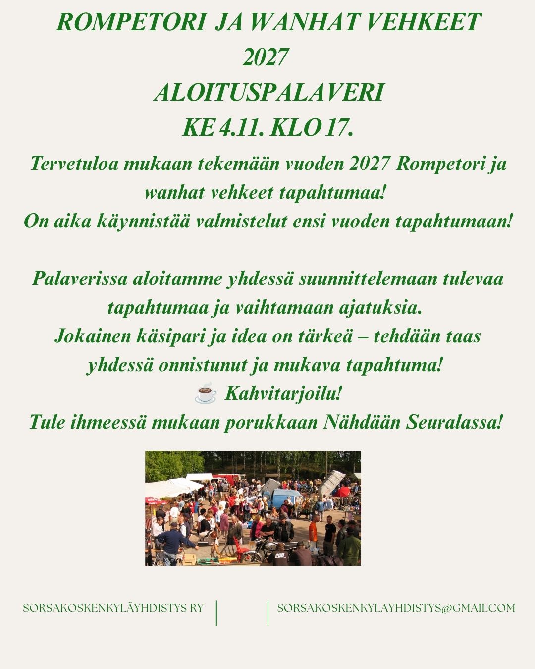 Palaverin mainosjuliste
