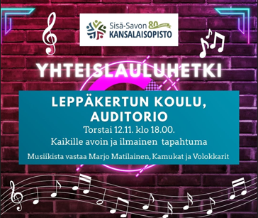 tapahtuman mainosjuliste